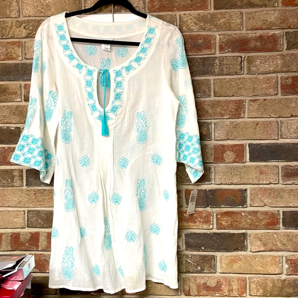 TRINA TURK SWIM & SPA LONG TUNIC M NWT